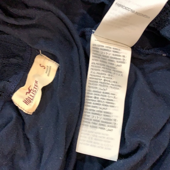 Hollister Navy Tank Top in Small - Picture 5 of 5